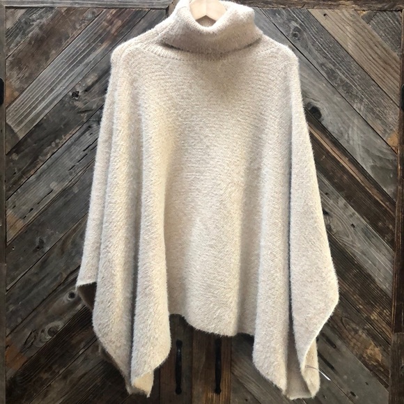 Anthropologie Sweaters - NEW Anthropology cowl neck shawl